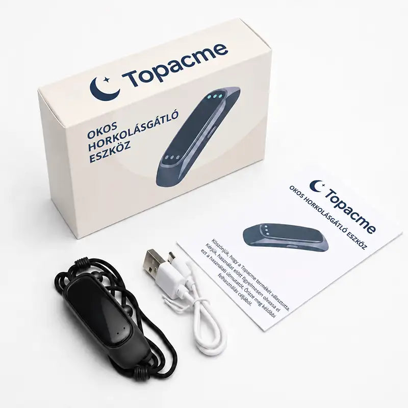 Topacme Noctra™ | Intelligens, horkolásra reagáló viselhető eszköz