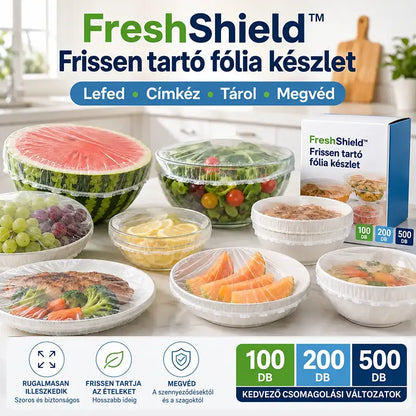 FreshShield™ rugalmas ételfedő készlet