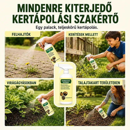 🌿 Gyors Hatású Gyom- és Fűirtó Spray – Egyszerű Kerti Megoldás