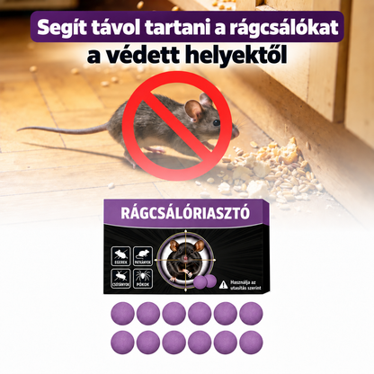 Rágcsálókat távol tartó korongok védett helyekre